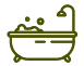 Patient in bed icon